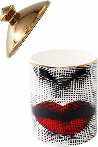 Miniatura 13 de Frasco de Vela Aromática de Gran Ojo Cielo Estrellado Con Tapa Cerámica Portaalgodón Portahisopos Decorativo Para el Hogar, Decoración Para F10