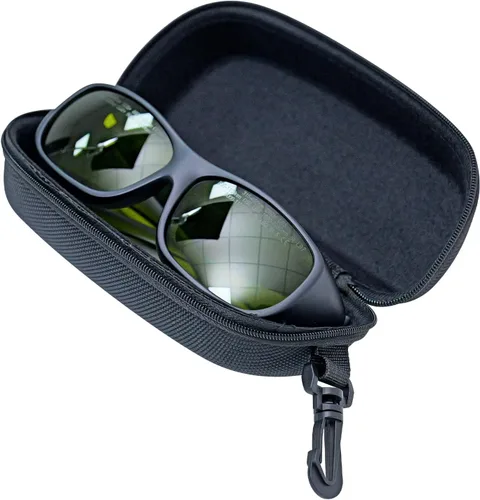 Miniatura 8 de Gafas de seguridad láser XI-04P Gafas de seguridad láser 200-450nm/800-1100nm/1000-1090nm Profesional OD7+YAG Gafas protectoras láser industriales