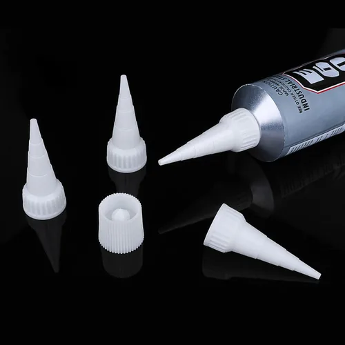 Miniatura 6 de 20 piezas de punta de corte aplicador de puntas adhesivas para tubos adhesivos E6000 para pegamento de manualidades de 3.7 onzas, tapa aplicadora