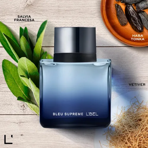Miniatura 6 de L'Bel - Bleu Supreme Perfume para Hombre Larga Duración 3.0 fl oz