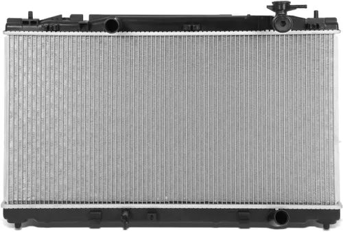 Miniatura 8 de DNA Motoring CU13076 - Radiador de núcleo de aluminio de 1 hilera para enfriamiento del motor compatible con modelos Toyota Sienna AT de 07-10
