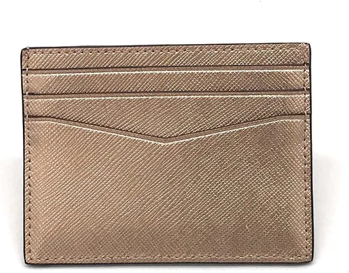 Miniatura 2 de Kate Spade New York Staci - Tarjetero delgado (rosa brillante metálico), Cartera con tarjetero
