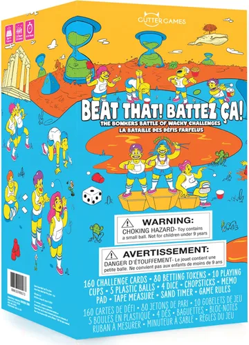 ¡Golpea eso! - The Bonkers Battle of Wacky Challenges [Juego de fiesta familiar para niños y adultos]