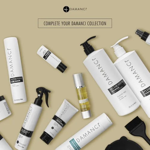 Miniatura 7 de DAMANCI Crema de argán, crema para peinar el cabello y acondicionador sin enjuague, suaviza el cabello y antiencrespamiento, con aceite de argán