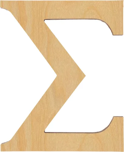 Miniatura 15 de Ampersand - Letras de madera de 6 pulgadas de alto, abedul báltico de 1/4 de pulgada de grosor, decoración de bricolaje pintable, letreros