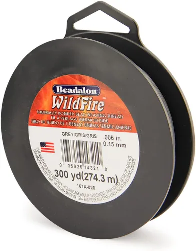 Miniatura 61 de Beadalon Wildfire Ultra - Beading Thread, Beading Supplies for Crafters, Jewelry Makers, Beaders. Braided Fishing Line