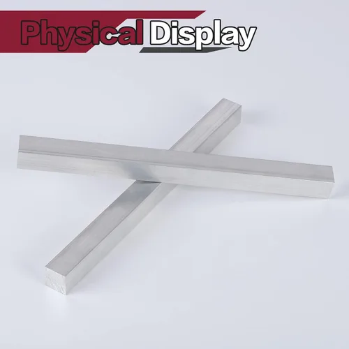 Miniatura 4 de Barra plana cuadrada de aluminio de 13 pulgadas, 2 piezas de placa de uso general 6061 de 1 x 1 pulgada, T6511 sólido nuevo molino