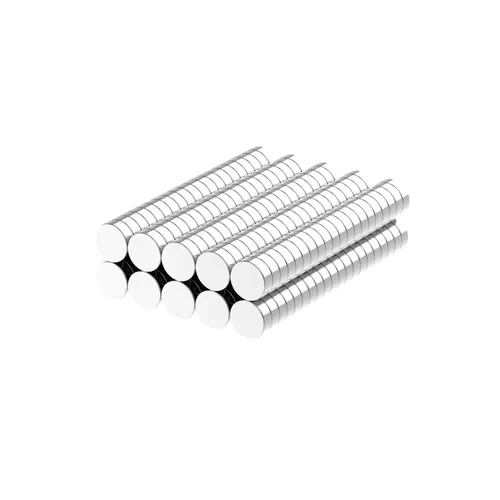 N52-6x2mm Imanes de tierras raras-Paquete de 200, imanes pequeños y fuertes de neodimio redondos, mini imanes de neodimio para nevera en disco para
