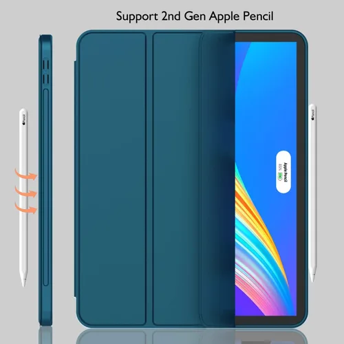 Miniatura 3 de iMieet Funda para Nuevo iPad Pro de 11 Pulgadas 2022 (4ª generación)/2021 (3ª generación) con portalápices