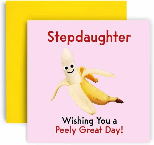 Miniatura 6 de Huxters Peely Great Banana Brother - Tarjetas de cumpleaños para hombre, divertida tarjeta del día del padre para hermano, feliz cumpleaños, 5.8 in