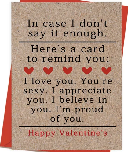 Miniatura 8 de OJsensai Bonita tarjeta del día de San Valentín con sobre resistente, regalos de San Valentín para novio, novia, la mejor idea de regalo de San DO 6