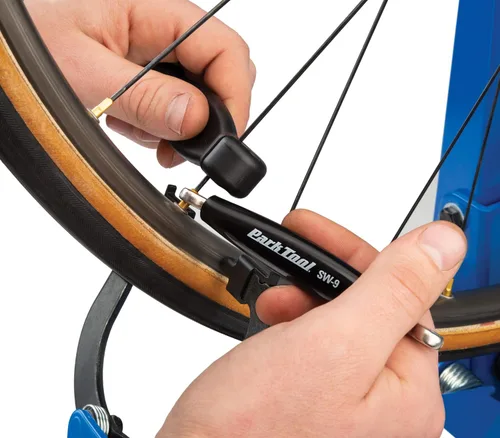 Miniatura 4 de Park Tool Llave de radios de doble extremo SW-9, negro, talla única (0.127/0.136") Soportes de trabajo para bicicletas