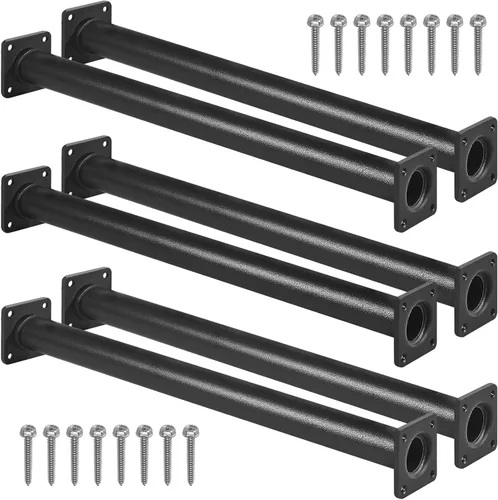 Juego de 6 barras de mono negro para exteriores, juego de 6 peldaños de escalera para juegos y juegos infantiles, barras de seguridad para escalar,