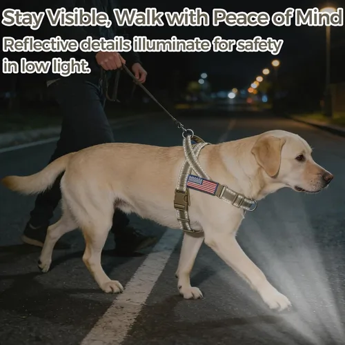 Miniatura 9 de BINGPET Arnés sin tirones para perros pequeños A prueba de fugas y sin estrangulamiento Chaleco acolchado suave con asa y clip frontal
