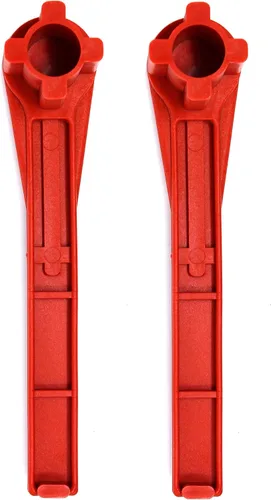 Miniatura 7 de JSP Manufacturing Llave de gas y bung llave de tambor sólido sin chispas (rojo) (1)