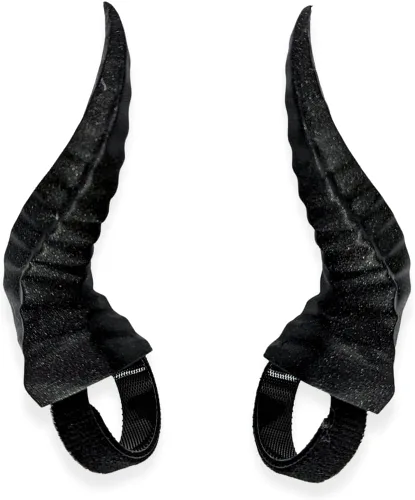 BeamTeam3D Cuernos de diablo puntiagudos para auriculares, accesorio de auriculares de demonio en varios colores con autocierre, orejas de diablo