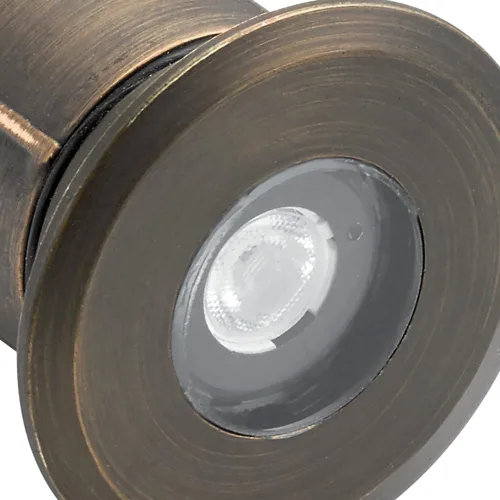 Miniatura 3 de Kichler 12V MR8 Empotrable en el suelo Basic Trim Centennial Latón, 2.00x3.00x2.00