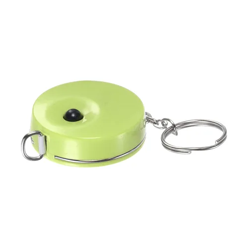 Miniatura 9 de HARFINGTON Cinta métrica retráctil de 4.9 ft/60 pulgadas, tamaño de bolsillo con llavero para cuerpo, tela, costura y manualidades, color azul