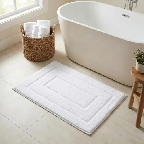 Miniatura 62 de GRANNY SAYS Alfombras de baño antideslizantes, lavables, extra suaves y absorbentes de agua para baño, alfombra de baño peluda de felpa, alfombra