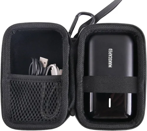 Miniatura 6 de WAIYUCN Estuche rígido de transporte compatible con MANSCAPED The Handyman Compact Face Shaver Case.