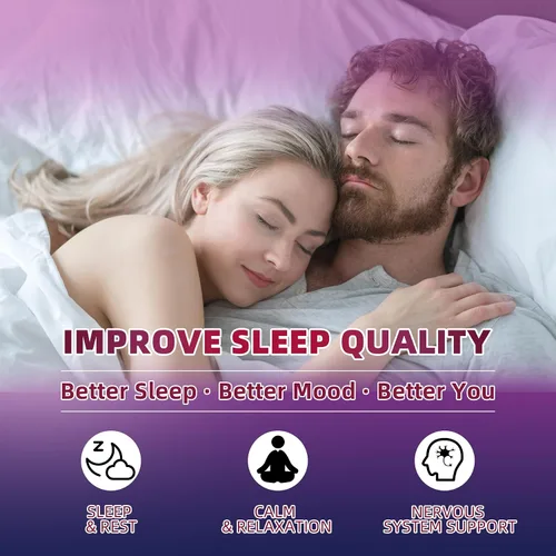 Miniatura 3 de 120 unidades de gomitas de glicinato de magnesio de 1000 mg para mujeres y hombres, suplementos de malato de magnesio y taurato para dormir, apoyo