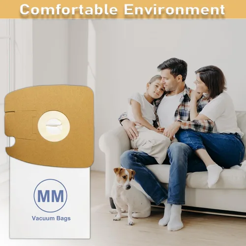 Miniatura 9 de Bolsas de vacío MM para envases Mighty Mite Eureka 3670, 3670M, 3670H, 3670G, 60295C, 60297A Mighty Mite, pieza # 60295, paquete de 8