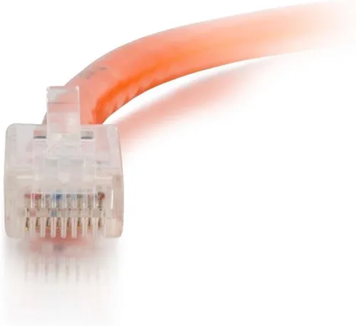 Miniatura 58 de C2G 24494 Cable cruzado Cat5e - Cable de conexión de red sin blindaje sin arranque, naranja (3 pies, 3.0 ft)