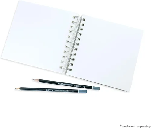Miniatura 5 de Bee Paper - 6" x 6" Super Deluxe Bloc de Papel Mixto para Bocetos, 60 Hojas