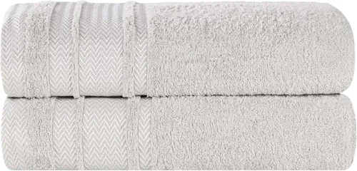 Miniatura 81 de Superior Juego de toallas de algodón de 9 piezas, toallas absorbentes suaves de felpa, artículos esenciales de baño, ducha, lujo, esponjosas