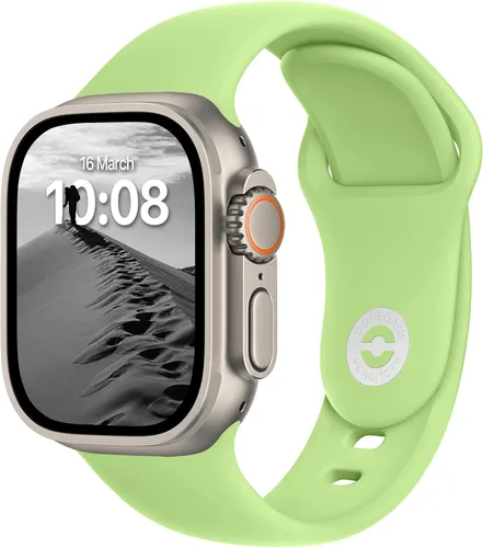 Miniatura 16 de ELETTRONEO SB Correa Deportiva para Bandas de Apple Watch Mujeres Ultra 3 2 49mm, Series 11 10 46mm, 9 8 7 45mm 41mm, SE 6 5 4 44mm 40mm, 3 2 1 42mm