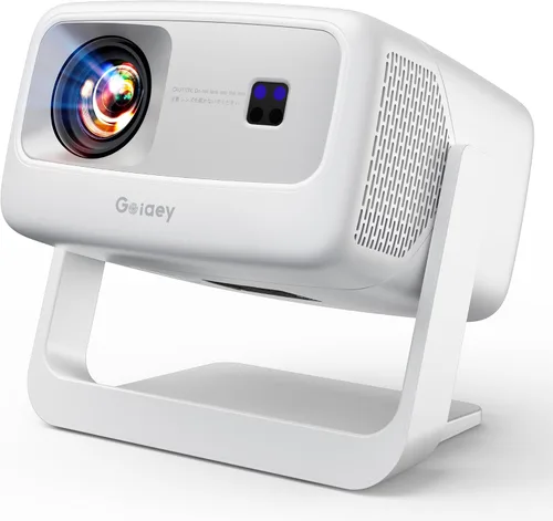 [3500 descargas ultra brillantes/aplicaciones oficiales/65W Dolby Audio/soporte 4K] Proyector inteligente para exteriores con WiFi y Bluetooth,