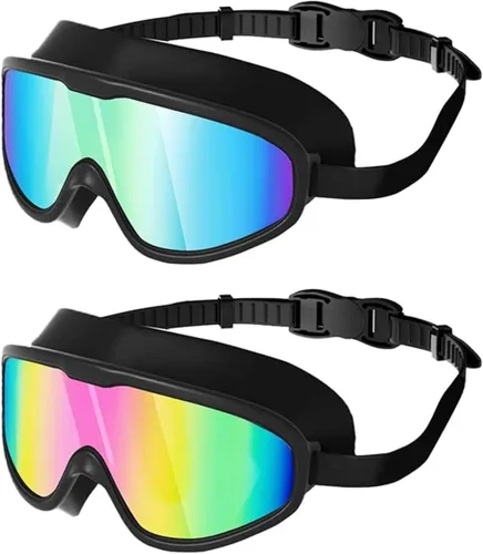 Gafas de natación, gafas de natación sin fugas, protección completa para adultos, hombres, mujeres y jóvenes