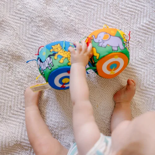 Miniatura 8 de Melissa & Doug K's Kids Bongo Drums - Instrumento musical suave, multicolor, 1 EA