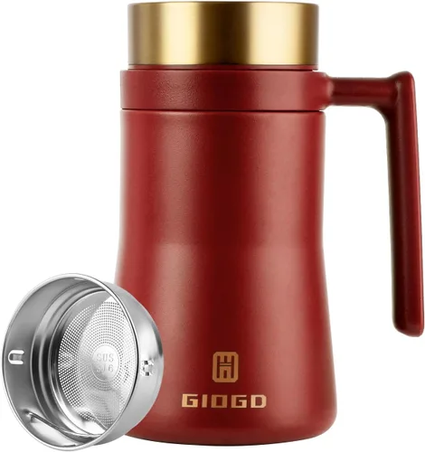 Miniatura 15 de Botella Térmica Pequeña Delgada Mini con Aislamiento al Vacío Botella de Agua 285ml/9.6oz Frasco de Agua de Acero Inoxidable Botellas de Agua