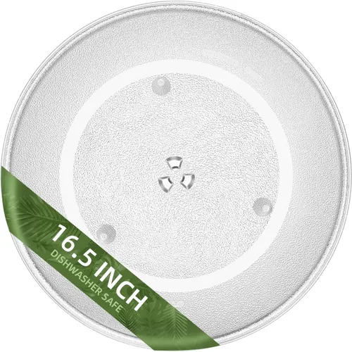 Miniatura 9 de Placa giratoria de vidrio para microondas de 13.5 pulgadas compatible con 5304509621 Frigidaire placa de microondas WB39X10032 13 1/2 pulgadas GE