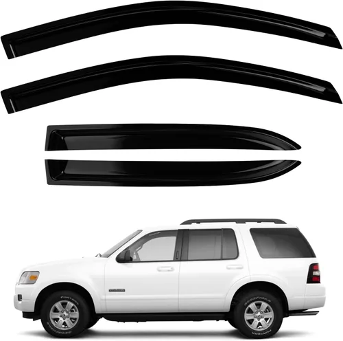 Miniatura 73 de Viseras de ventana protectores de lluvia para Chevy Equinox 2018 2019 2020 2021 2022 2023 2024