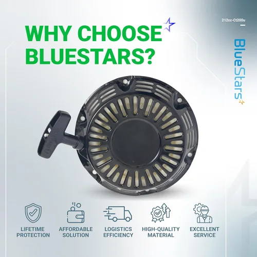 Miniatura 9 de BlueStars 212 Ct200u Arrancador de retroceso de arranque – Compatible con Predator 212 196cc 212cc 224cc 6.5HP 7HP OHV Engine Coleman CT200U BT200X