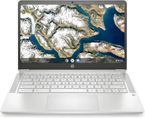 HP Chromebook Laptop 14a-na1043cl 14 pulgadas diagonal FHD Notebook Intel Celeron N4500 4GB memoria 64GB eMMC computadora de almacenamiento PC