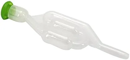 1PCS Airlock, tipo gemelo de la burbuja de aire de la burbuja S de la forma de S para la fabricación de la cerveza del vino