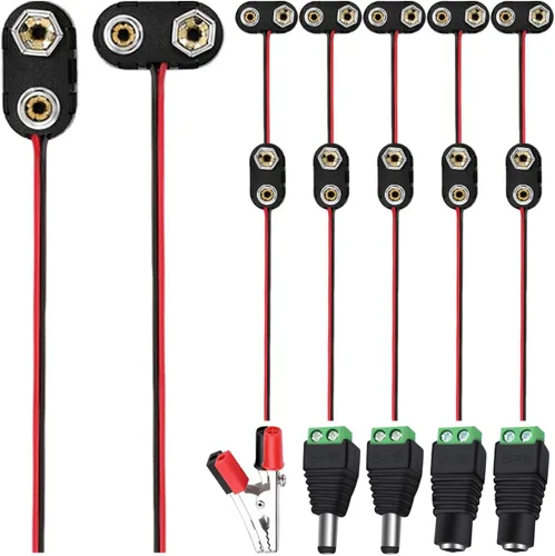 Miniatura 10 de 5 piezas Soporte de caja de batería de 2 AA con enchufe USB hembra 2 AA Caja de batería de alimentación con interruptor de encendido/apagado
