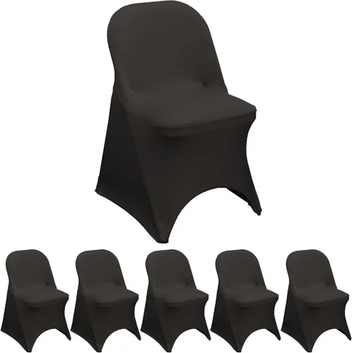 Miniatura 7 de YOUR CHAIR COVERS - Funda para silla plegable de elastano azul claro - Funda de cojín tapizada plegable elástica ajustable extraíble lavable