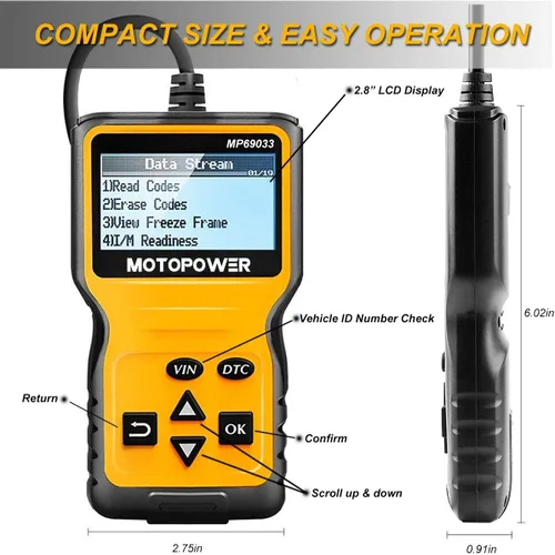 Miniatura 3 de MOTOPOWER MP00205B 12V cargador de batería Mantenedor con MP69033