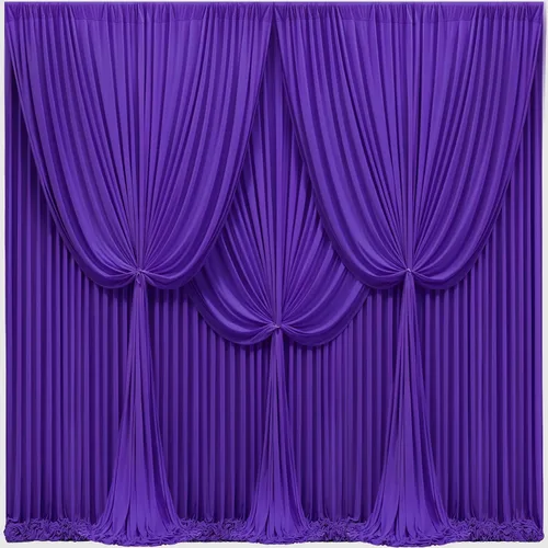 Miniatura 15 de Cortinas de fondo azul bebé de 8 x 10 pies para bodas, cortinas de fondo de poliéster sin arrugas, para baby shower, fiestas de cumpleaños
