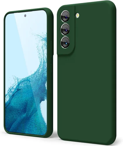 Miniatura 68 de oakxco Funda para teléfono Samsung Galaxy S21 Ultra con agarre de silicona líquida, bonita funda delgada y delgada de goma suave de TPU lisa