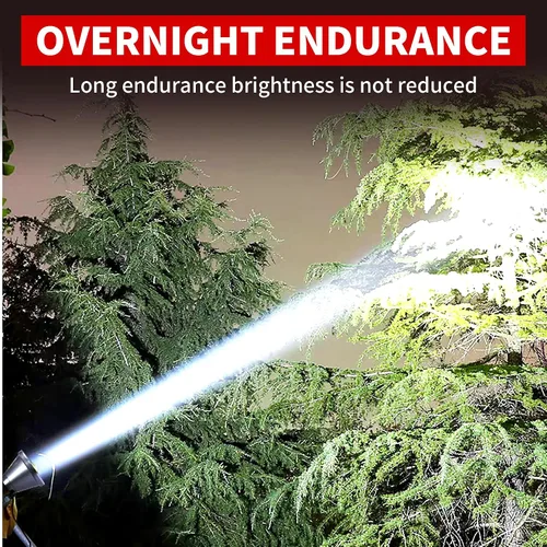Miniatura 4 de Luces de caza de Coon de alta potencia, sensor de movimiento Minería LED faro para cazadores, Super brillante de alto lúmenes recargable, linterna