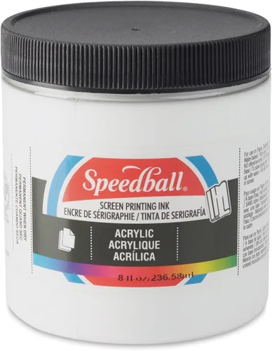 Miniatura 24 de Speedball, 4630, Tinta acrílica para impresión de pantalla, 8 fl oz. 237 ml, Violeta