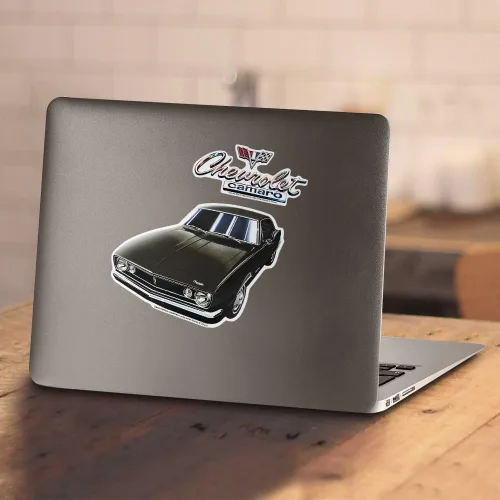 Miniatura 4 de Popfunk Camiseta clásica para coche Chevy Camaro 1967
