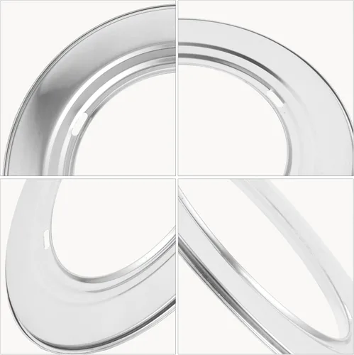 Miniatura 8 de Cabilock Adaptador de anillo de acero inoxidable para estante redondo Cocina Anillo de vapor Alimentos