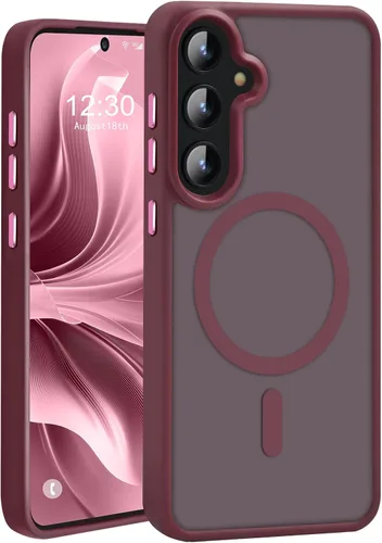 Miniatura 8 de Funda magnética avanzada para Samsung Galaxy S22 Plus delgada protectora [probada contra caídas de grado militar y compatible con MagSafe] funda