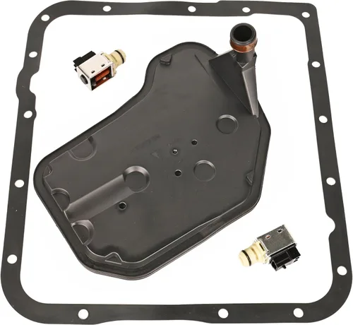 4L60E Solenoide de cambio A&B con kit de juntas de filtro de transmisión compatible con Buick Cadillac Chevy GMC Reemplaza 24230298 + 24208576